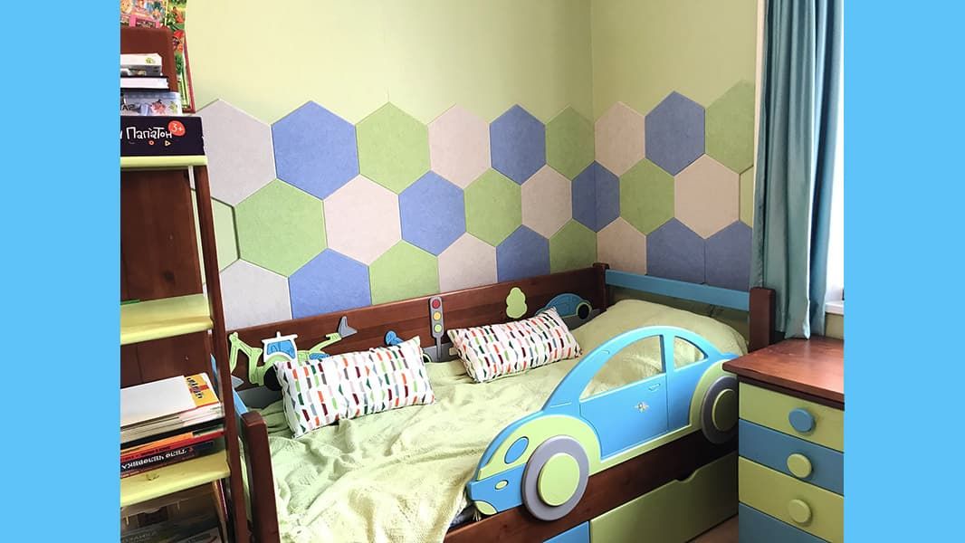 Прикроватная зона детской комнаты
