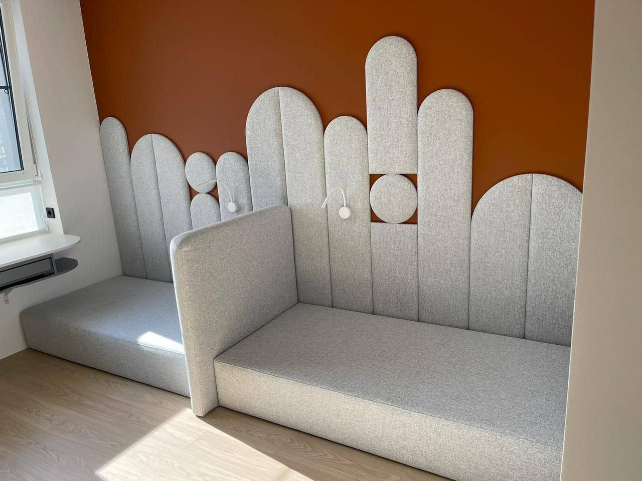 Мягкие изголовья для стен над кроватью от производителя 5447